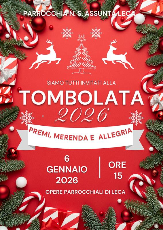 TOMBOLATA 2026